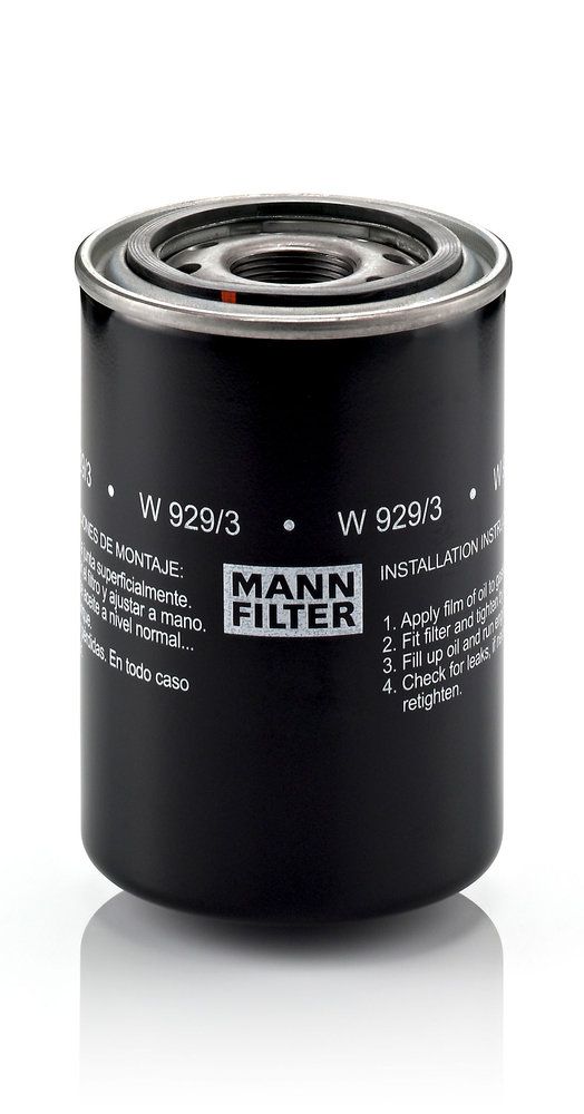 MANN-FILTER W 929/3 Oil filter