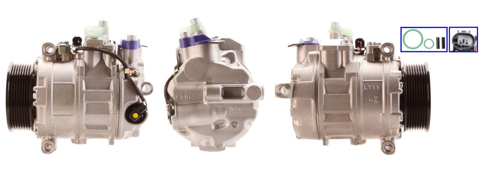 Compressor, air conditioning