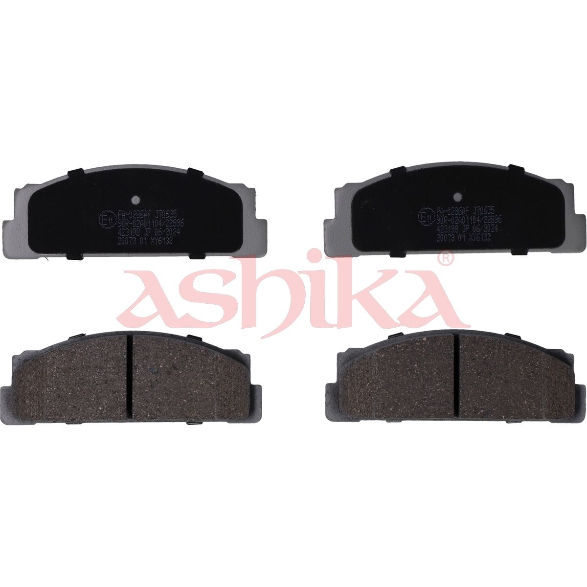 ASHIKA 50-00-0286 Brake pad set, disc brake