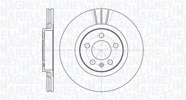 MAGNETI MARELLI 361302040218 Brake disc
