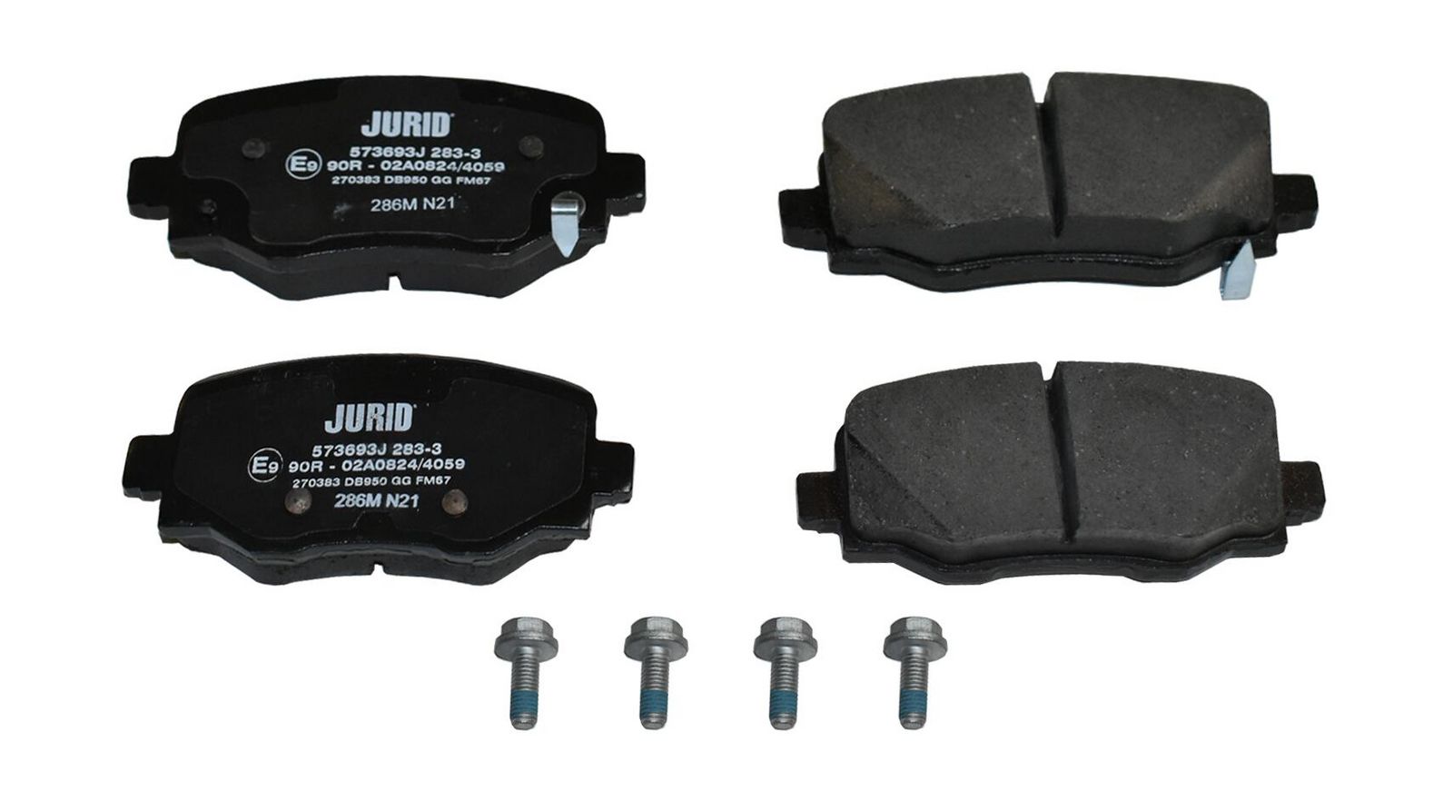 JURID 573693J Brake pad set, disc brake