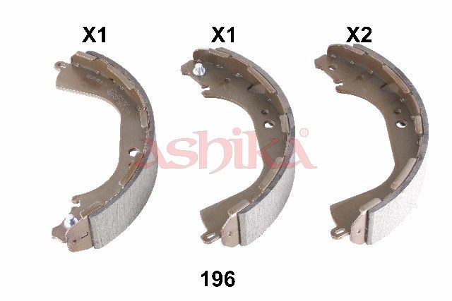 ASHIKA 55-01-196 Brake shoe set