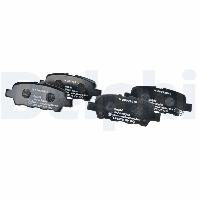 DELPHI LP3375 Brake pad set, disc brake