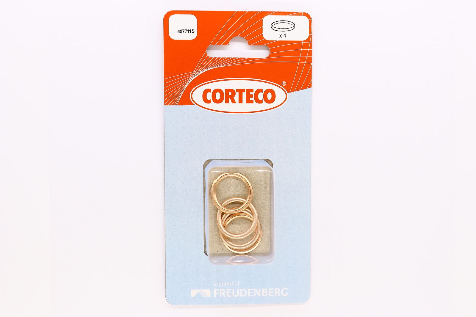 CORTECO 407711S Seal ring, oil drain plug