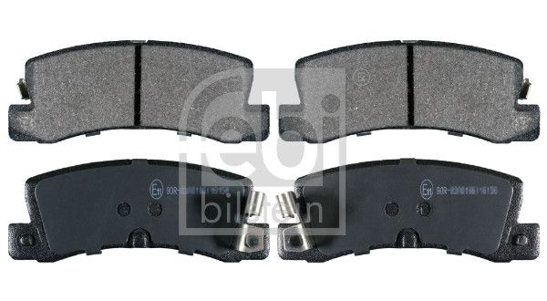 FEBI BILSTEIN 16580 Stabdžių trinkelių rinkinys, diskinis stabdys