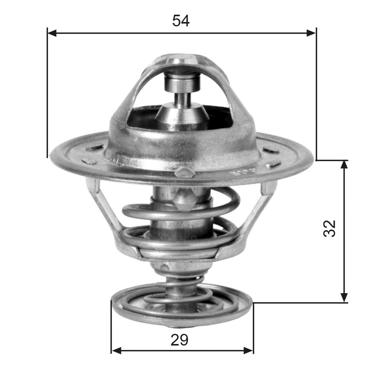 GATES TH10981G1 Thermostat, coolant