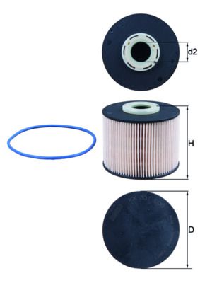 KNECHT KX 331D Fuel filter