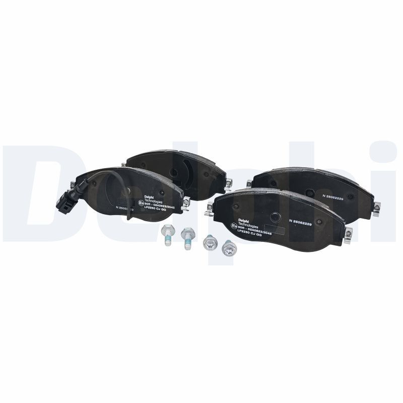 DELPHI LP2250 Brake pad set, disc brake