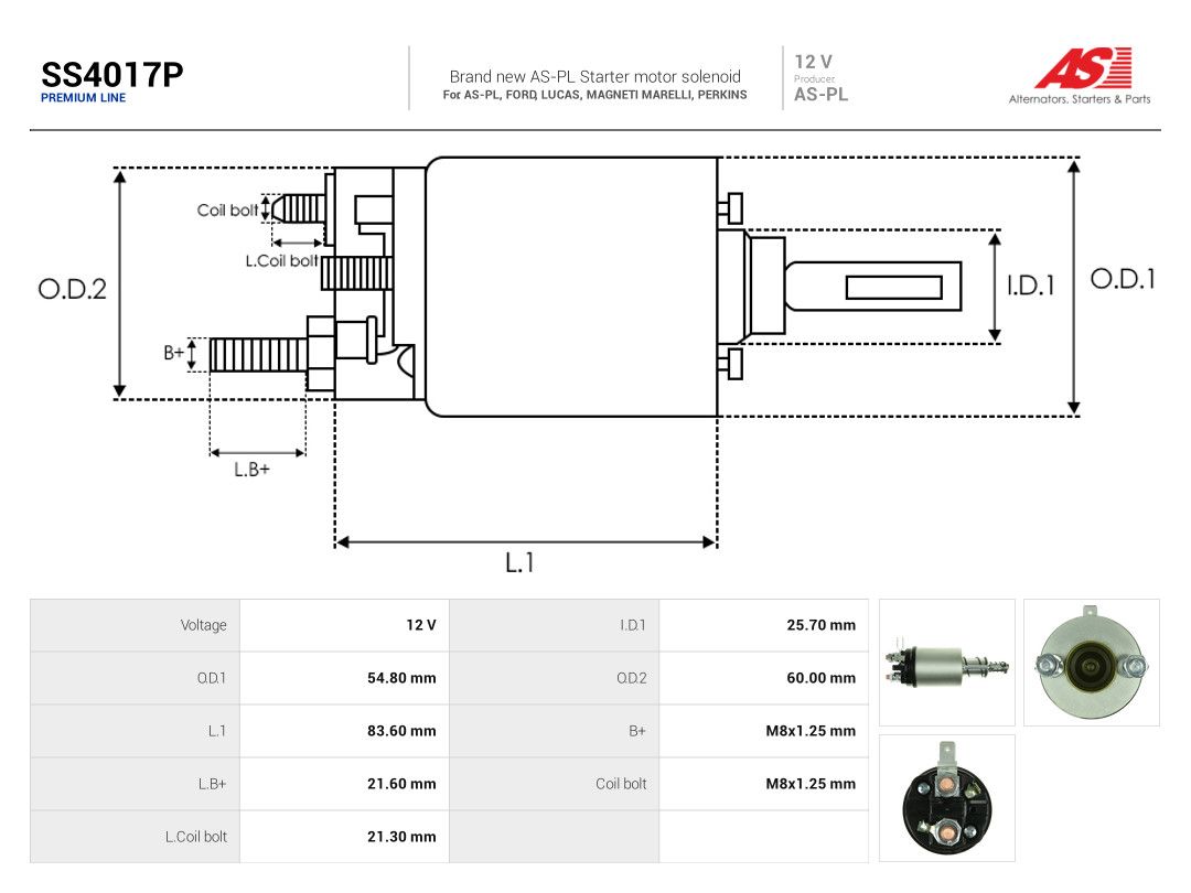 Solenoid Switch, starter-3
