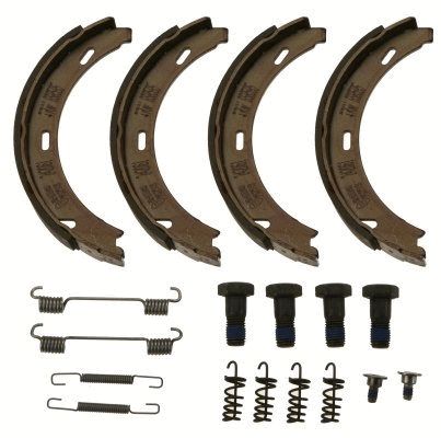 TRW GS8595 Brake shoe set, parking brake