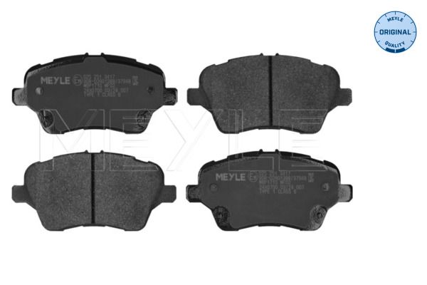 MEYLE 025 251 3417 Brake pad set, disc brake