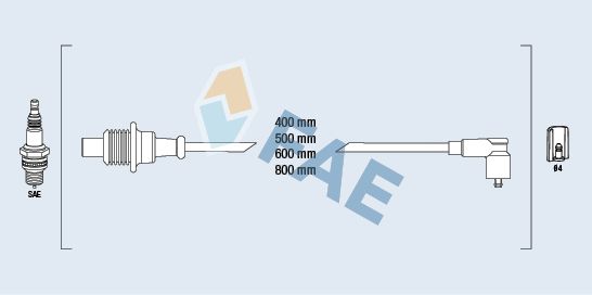 FAE 85010 Ignition cable kit