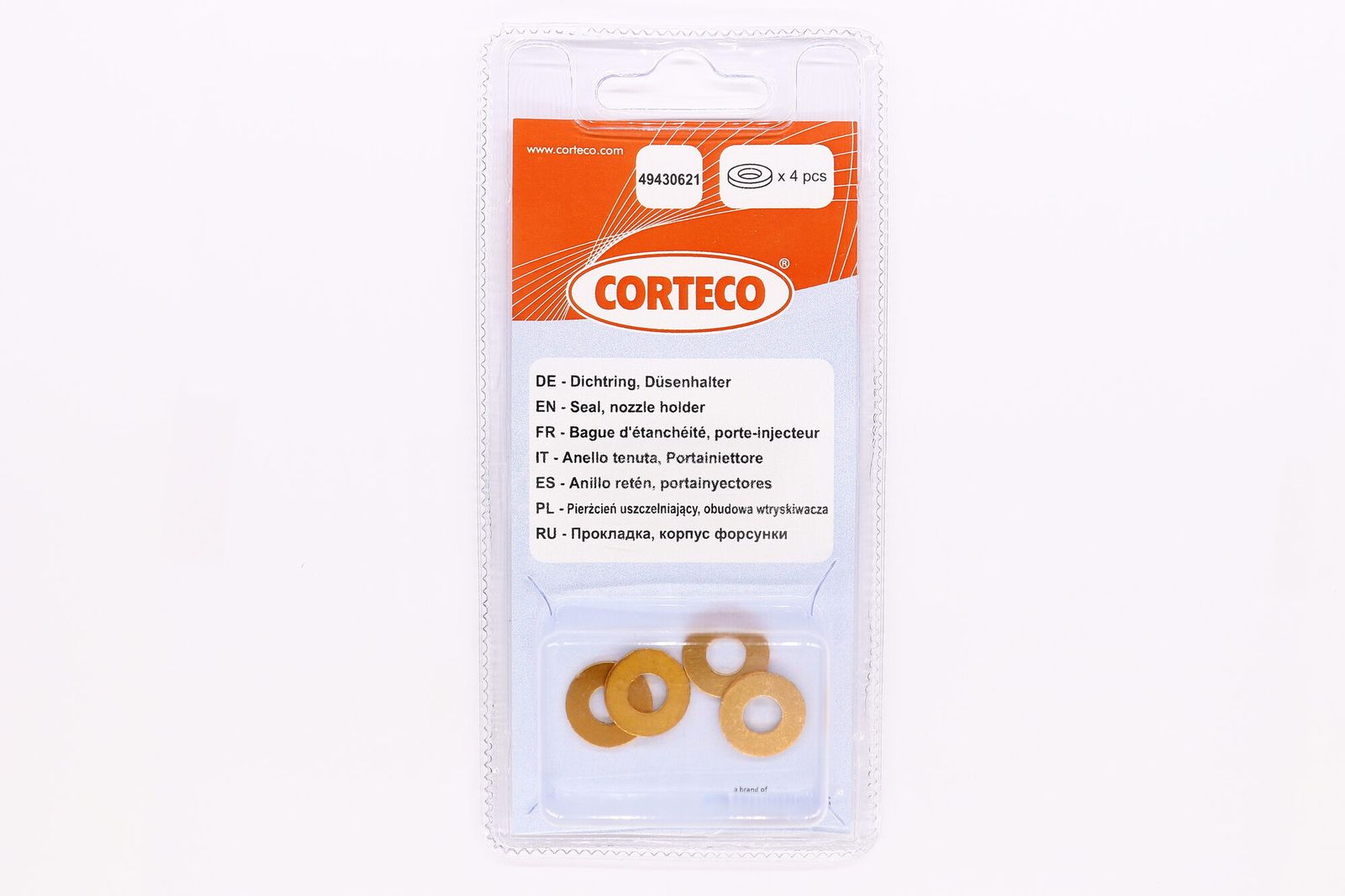 CORTECO 49430621 Seal ring, nozzle holder