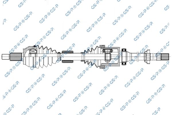 GSP 204191OL Drive shaft