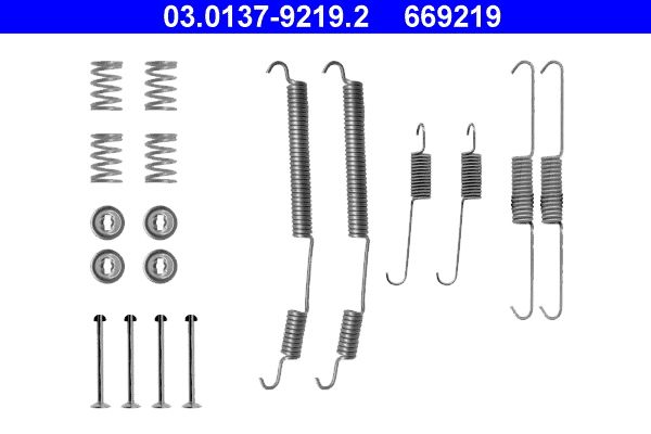 ATE 03.0137-9219.2 Accessory kit, brake shoes