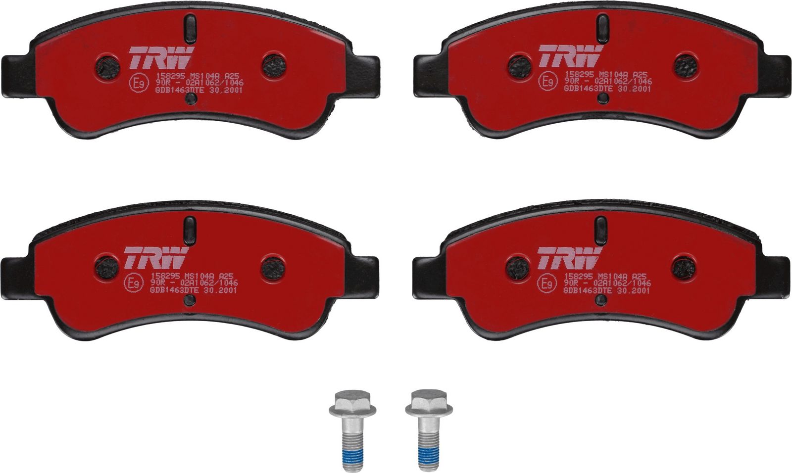TRW GDB1463DTE Brake pad set, disc brake