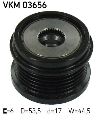 SKF VKM 03656 Alternator freewheel clutch