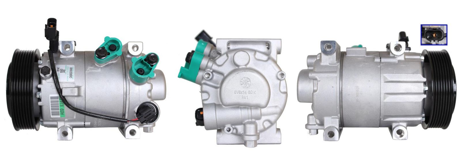 LUCAS ACP01375 Compressor, air conditioning
