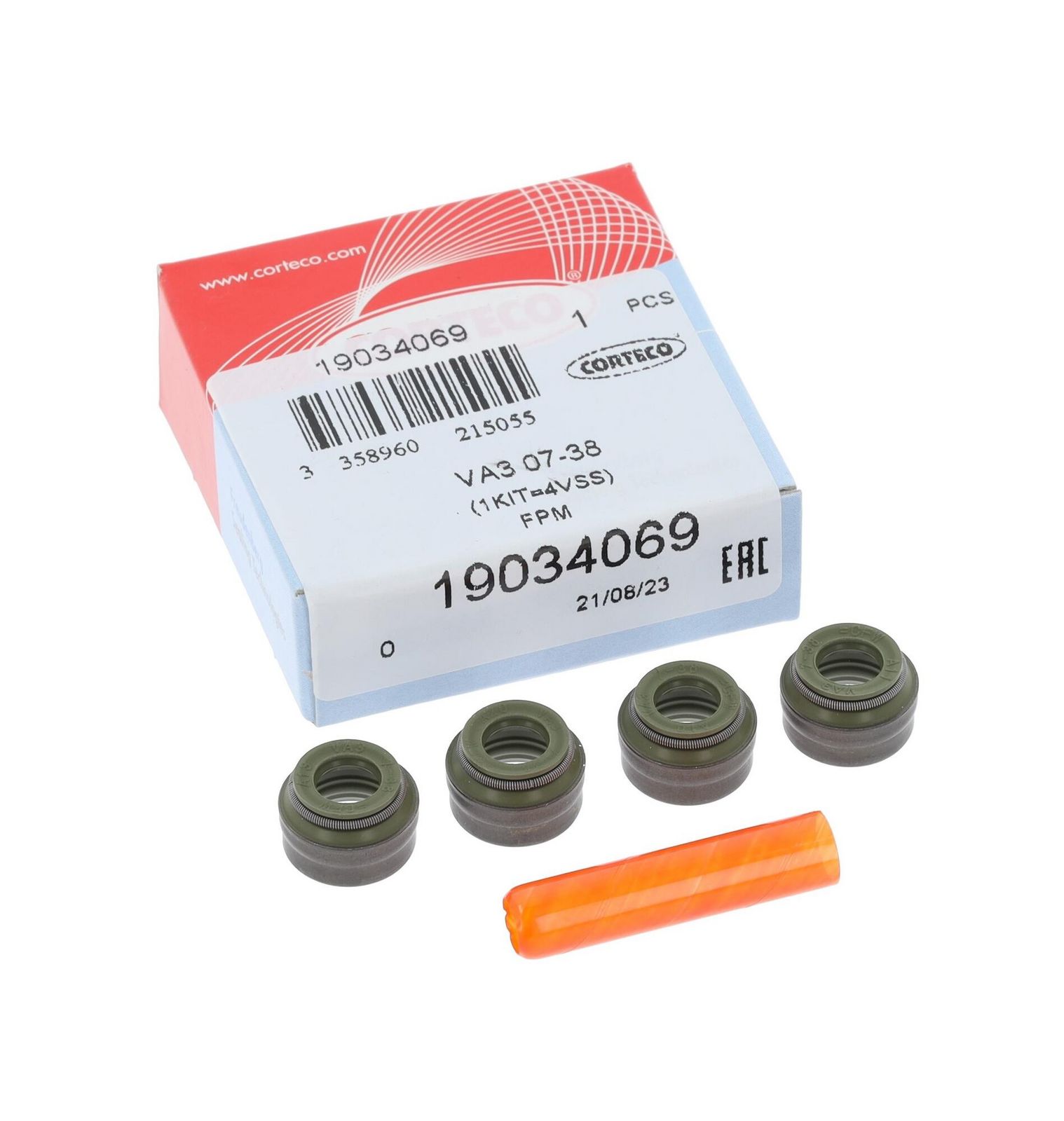 CORTECO 19034069 Seal set, valve stem