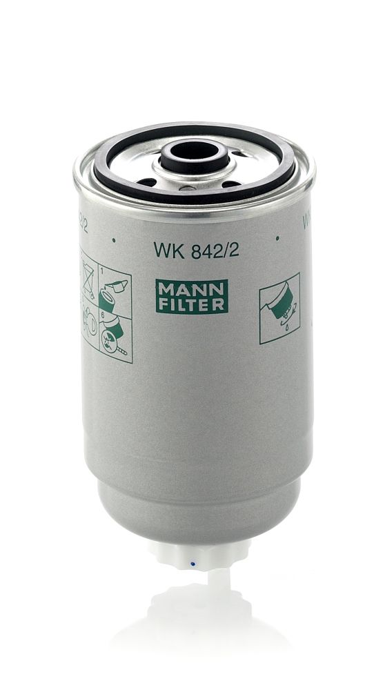 MANN-FILTER WK 842/2 Kuro filtras