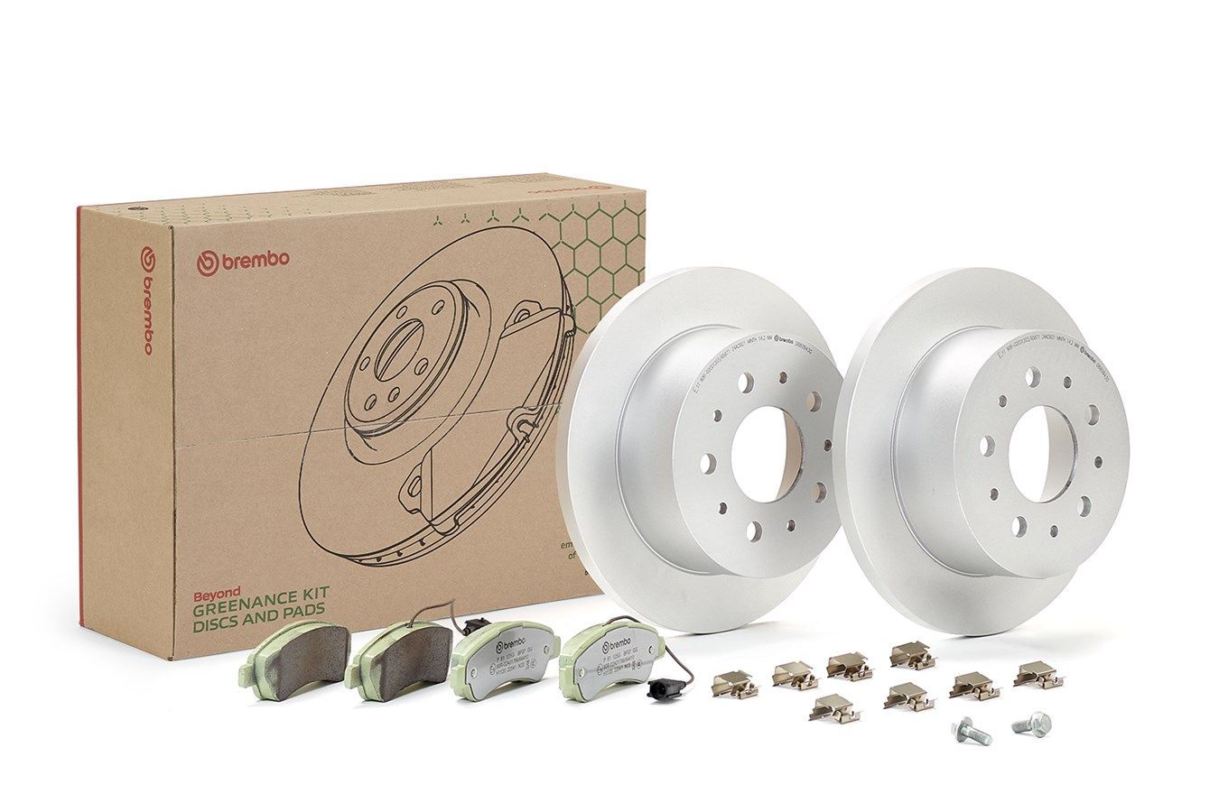 BREMBO KT 10 003 Brake kit, disc brake