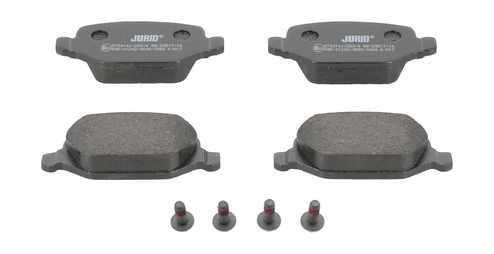 JURID 573014J Brake pad set, disc brake
