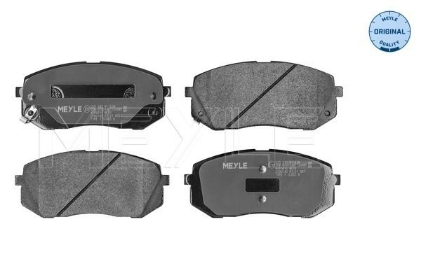 MEYLE 025 245 0116/W Brake pad set, disc brake