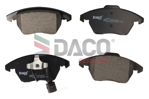 DACO 324770 Brake pad set, disc brake