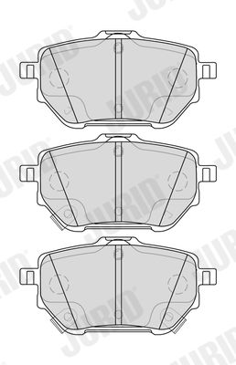 stabdžių trinkelių rinkinys, diskinis stabdys-1