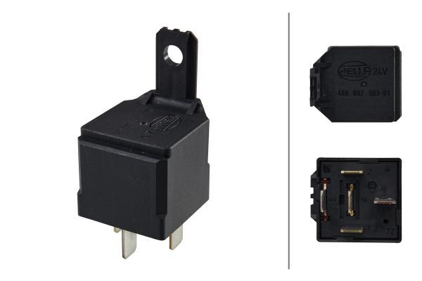 HELLA 4RD 007 903-011 Relė, pagrindinė srovė