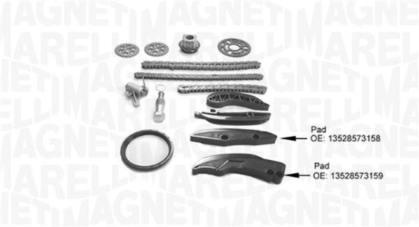 MAGNETI MARELLI 341500001430 Timing chain kit