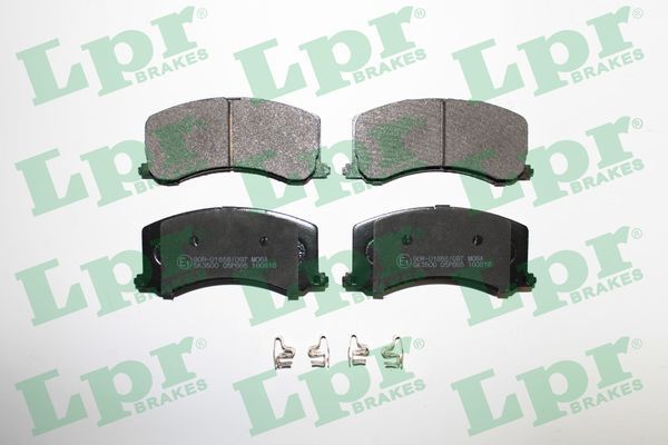 LPR 05P665 Brake pad set, disc brake