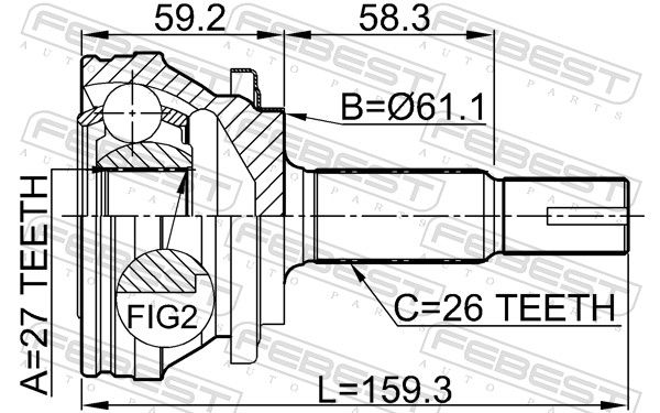 Joint Kit, drive shaft-1