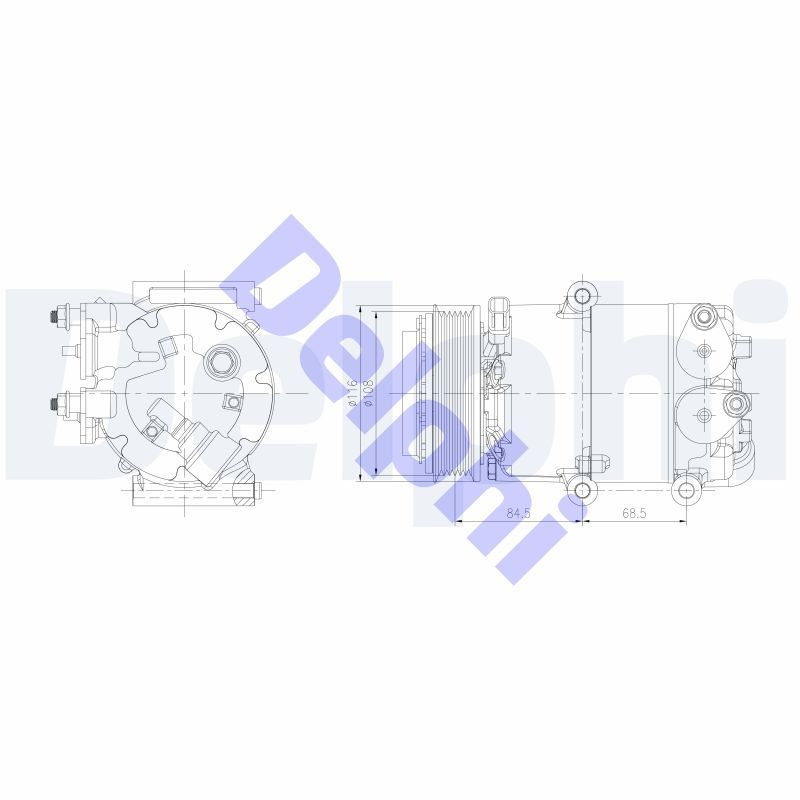 Compressor, air conditioning