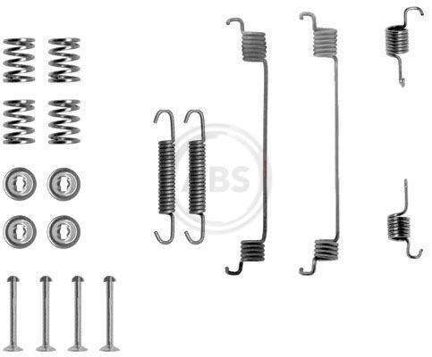 priedų komplektas, stabdžių trinkelės