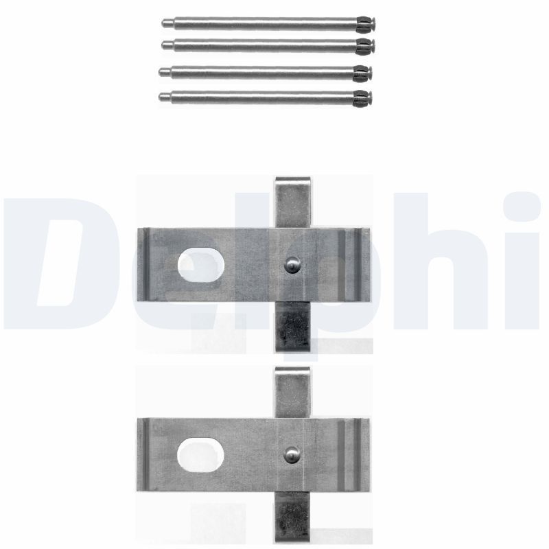 DELPHI LX0443 Accessory kit, disc brake pad