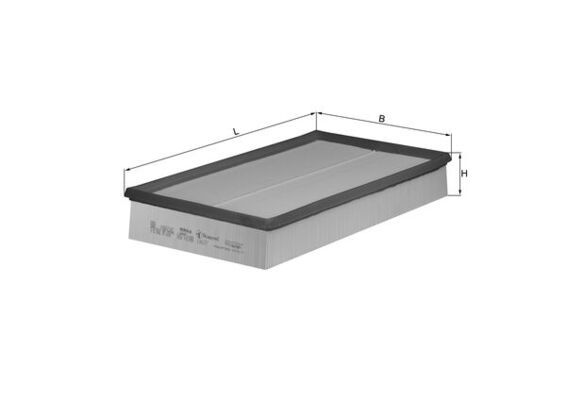 KNECHT LX 637 Air filter