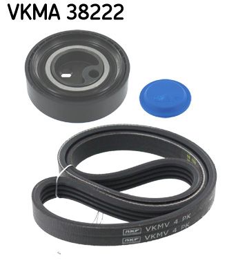 SKF VERTEVO VKMA 38222 V-ribbed belt set