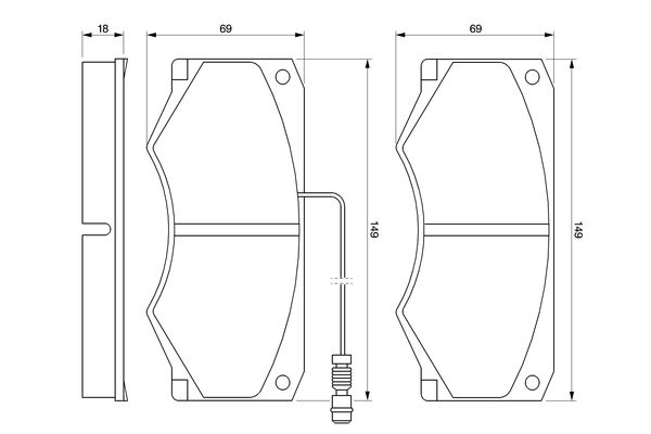 Brake Pad Set, disc brake-7
