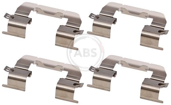 A.B.S. 0105Q Priedų komplektas, diskinių stabdžių trinkelės