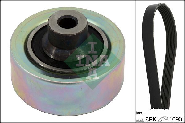 SCHAEFFLER INA 529 0403 10 V-ribbed belt set