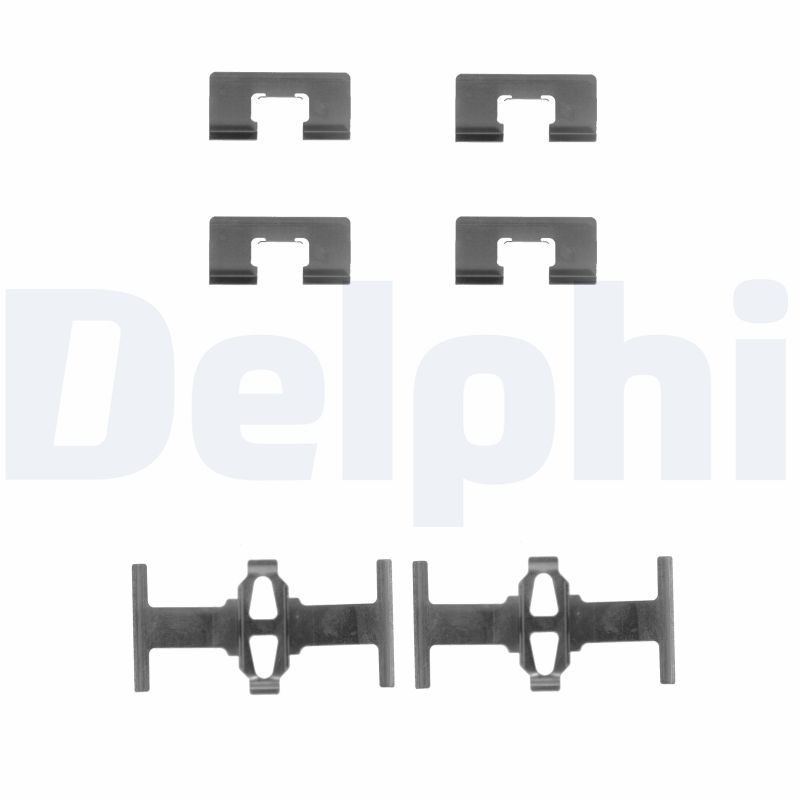 DELPHI LX0197 Accessory kit, disc brake pad
