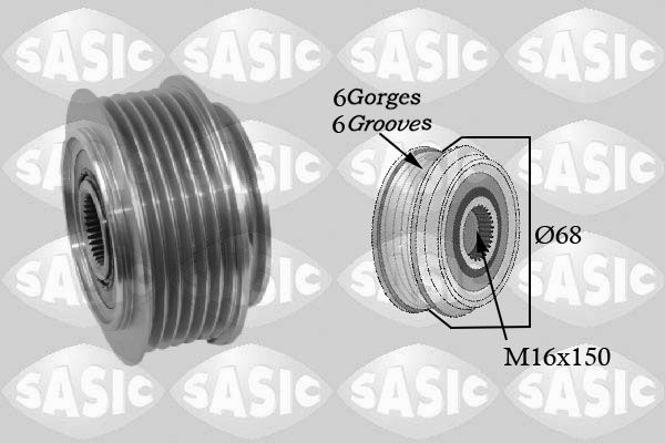 SASIC 1676009 Alternator freewheel clutch