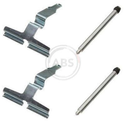 priedų komplektas, diskinių stabdžių trinkelės