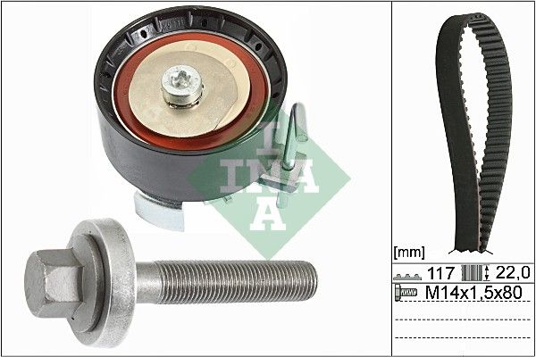 SCHAEFFLER INA 530 0605 10 Timing belt kit