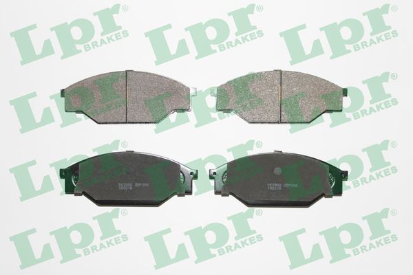 LPR 05P266 Brake pad set, disc brake