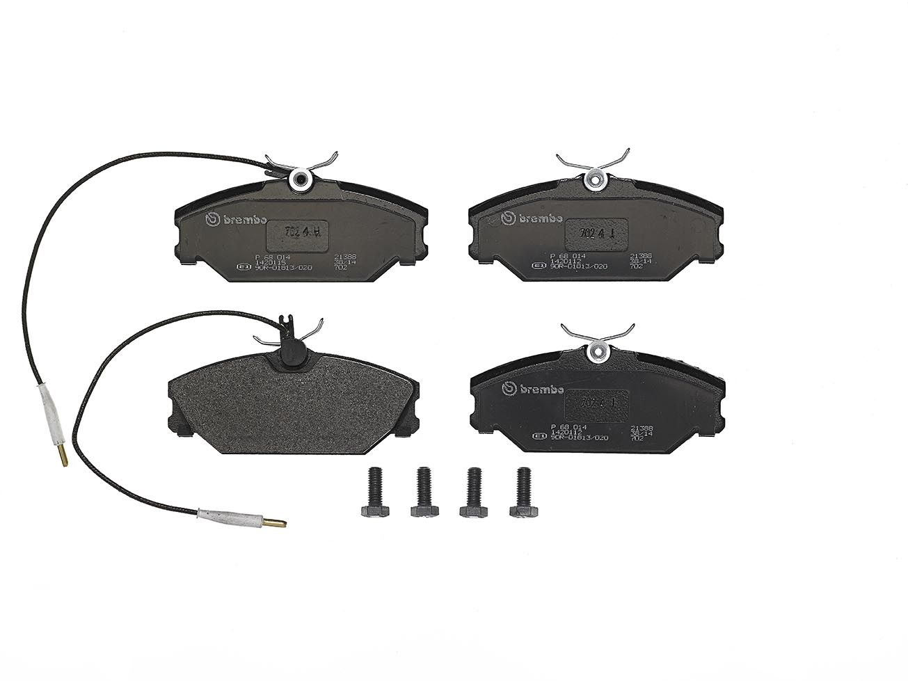 BREMBO P 68 014 Brake pad set, disc brake