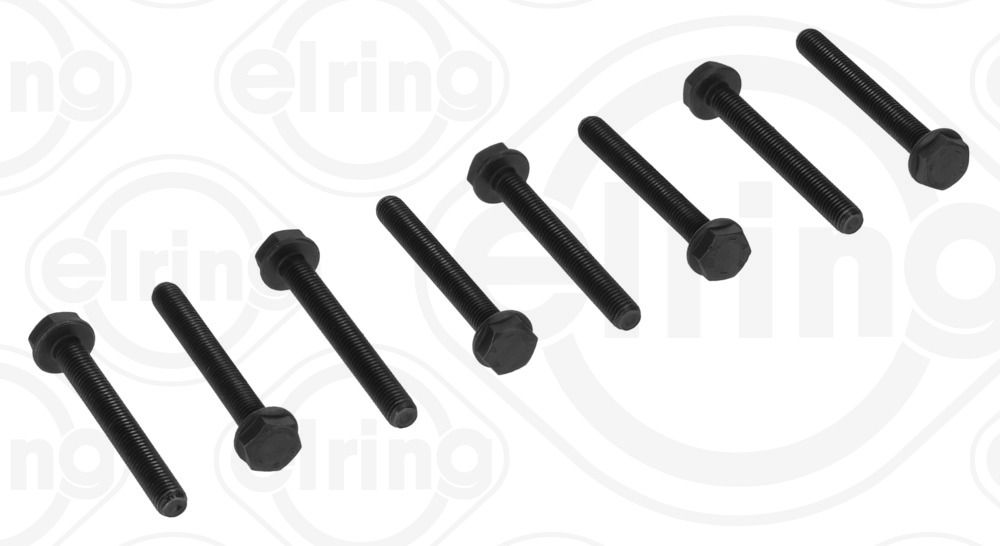ELRING 246.630 Bolt set, bearing block (crankshaft)