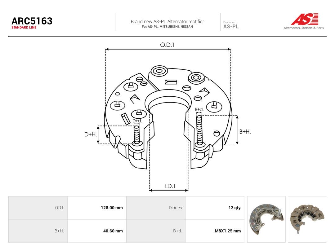 Rectifier, alternator-2