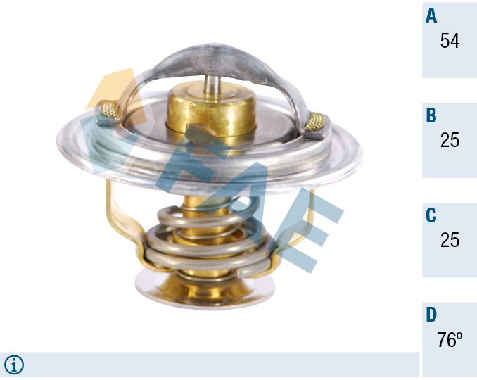 FAE 5322376 Thermostat, coolant